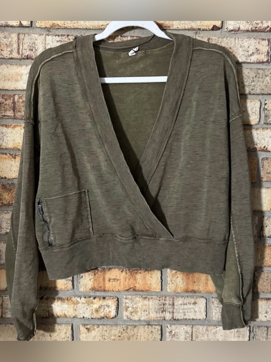 Free People Tops - Free People sweatshirt Xs oversized